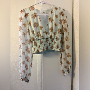 Aritzia Wilfred Wistful Blouse